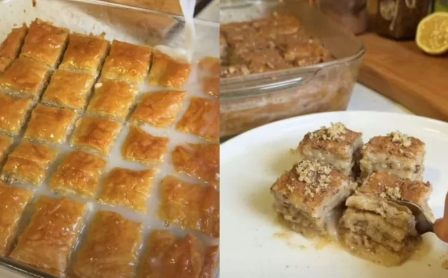 Baklava u mlijeku
