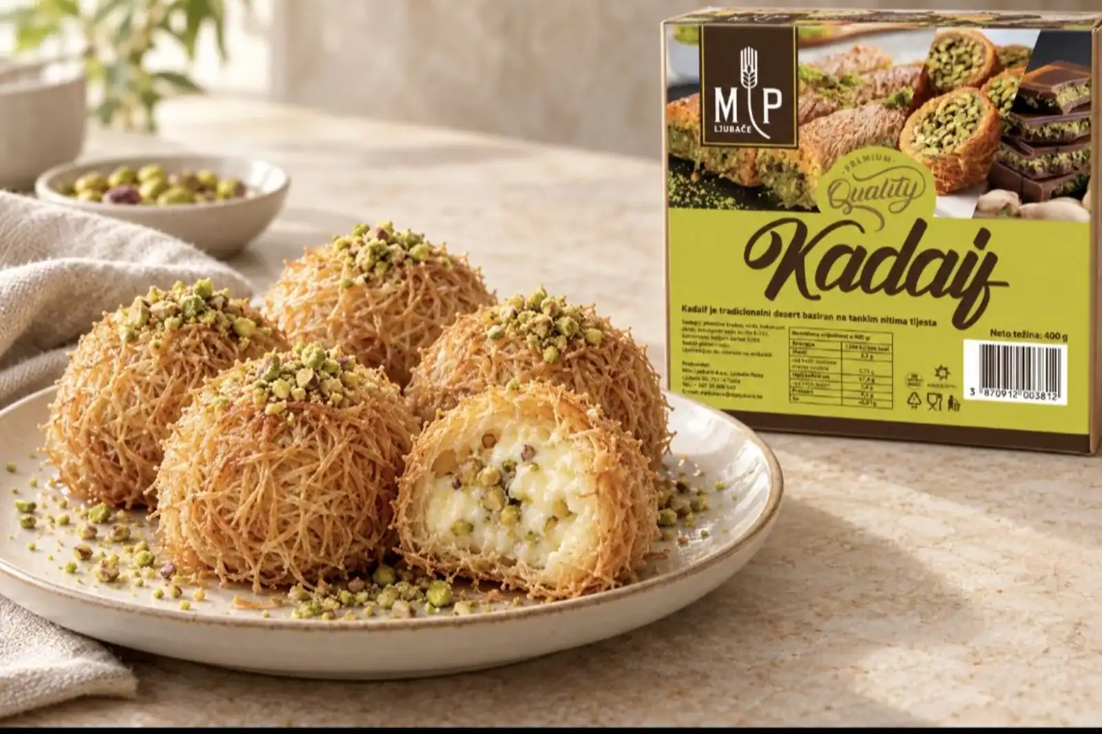 Kadaif kuglice